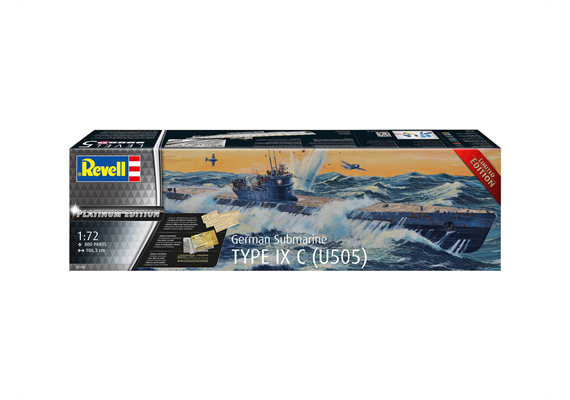 Revell 05180 German Submarine Type IX C(U505)"Platinum Edition" - Massstab 1:72 | Bild 4