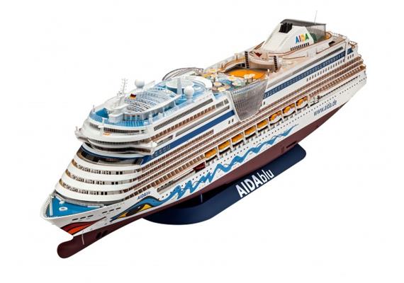 Revell 05230 Cruise Ship AIDA (AIDAblu, sol, mar or stella) - Massstab 1:400 | Bild 1