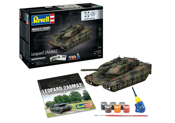Revell 05631 70 years Bundeswehr: Leopard 2 A6A2 Exclusive Edi - Massstab 1:35 | Bild 1