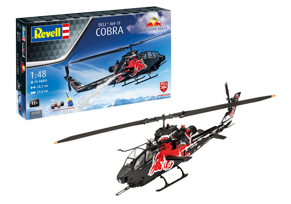 Revell 05640 Geschenkset Flying Bulls Bell AH-1F Cobra - Massstab 1:48 | Bild 1