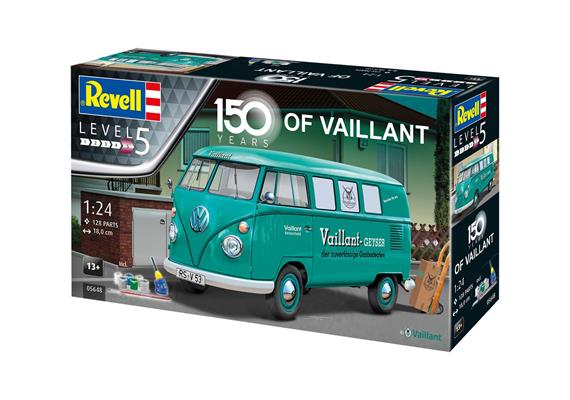 Revell 05648 Gift Set 150 years of Vaillant (VW T1 Bus) - Massstab 1:24 | Bild 2
