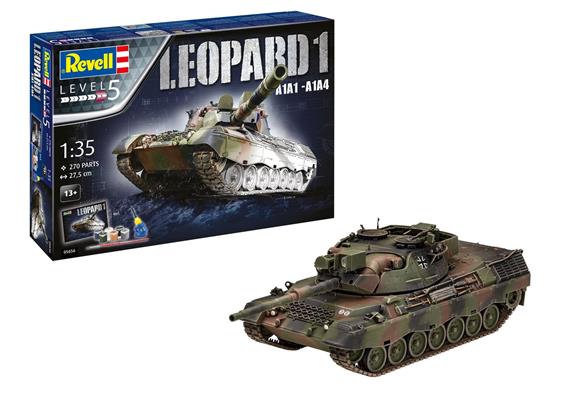 Revell 05656 Geschenkset Leopard 1 A1A1-A1A4 - Massstab 1:35 | Bild 1