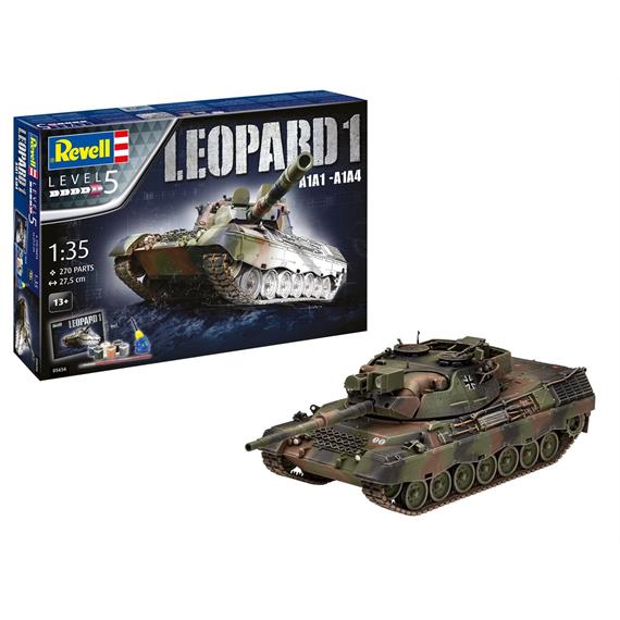 Revell 05656 Geschenkset Leopard 1 A1A1-A1A4 - Massstab 1:35