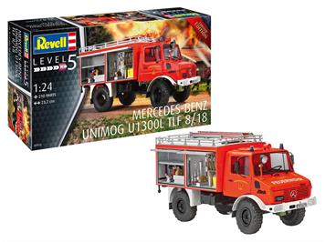 Revell 07512 Mercedes-Benz Unimog U 1300 L TLF 8/18 - Massstab 1:24