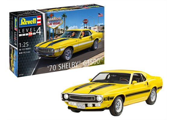 Revell 07729 '70 Shelby Mustang GT500 - Massstab 1:25 | Bild 1