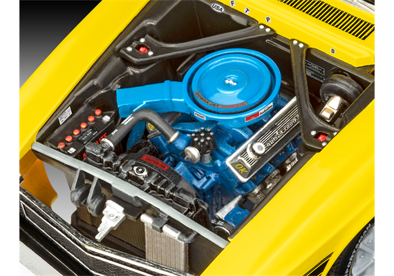 Revell 07729 '70 Shelby Mustang GT500 - Massstab 1:25 | Bild 3