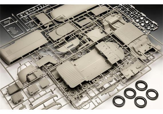 Revell 07742 VW T1 Panel Van - 75 Years of the VW T1 - Massstab 1:16 | Bild 6
