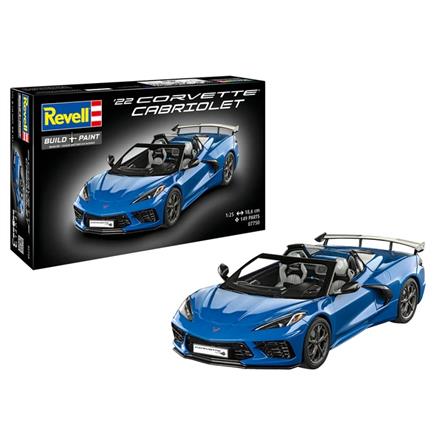 Revell 07750 Corvette C8 Cabriolet - Massstab 1:25