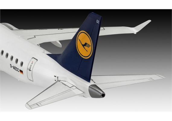 Revell 63937 Model Set Embraer 190 Lufthansa Regional 1:144 mit Farben, Leim und Pinsel | Bild 3