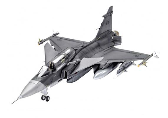 Revell 63956 Saab JAS-39D Gripen twin seater 1:72 mit Farben, Leim und Pinsel | Bild 2