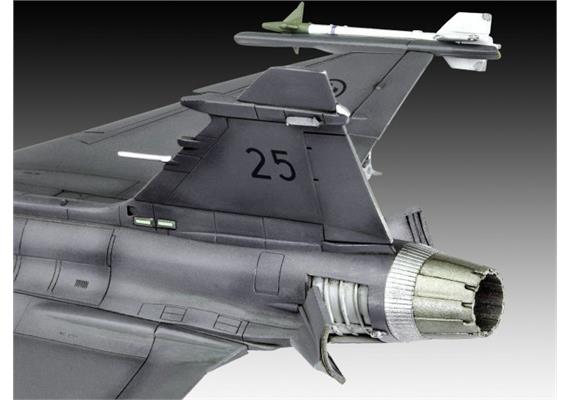 Revell 63956 Saab JAS-39D Gripen twin seater 1:72 mit Farben, Leim und Pinsel | Bild 3
