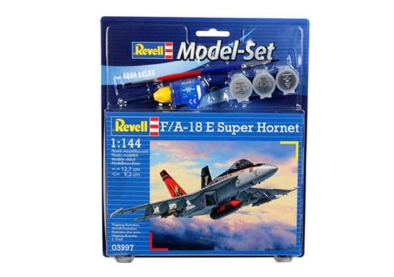 Revell 63997 Model Set F/A-18E "Super Hornet" mit Farben, Pinsel und Leim 1:144 | Bild 1