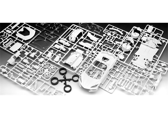 Revell 67714 Model Set Corvette® C8 Coupé - Massstab 1:25 | Bild 6