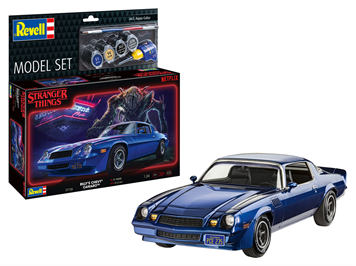 Revell 67728 Model Set "StrangerThings"Billy'sChevy Camaro Z-28 - Massstab 1:25