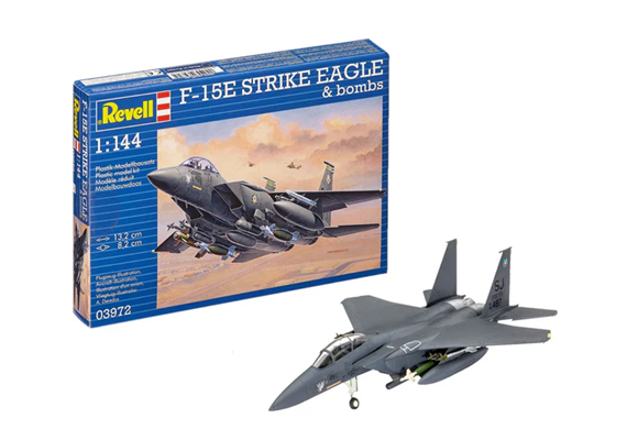 Revell 73972 Starter Kit F-15E Strike Eagle & bombs - Massstab 1:144 | Bild 1