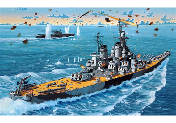 Revell 75183 Starter Kit Battleship USS New Jersey - Massstab 1:1200 | Bild 6