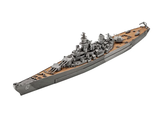 Revell 75183 Starter Kit Battleship USS New Jersey - Massstab 1:1200 | Bild 2