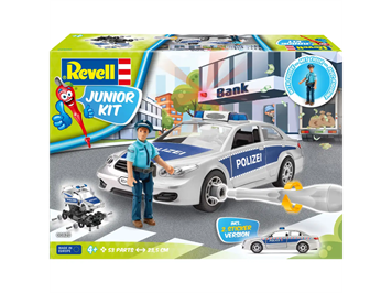 Revell Junior Kit 00820 Polizeiauto mit Figur - Massstab 1:20