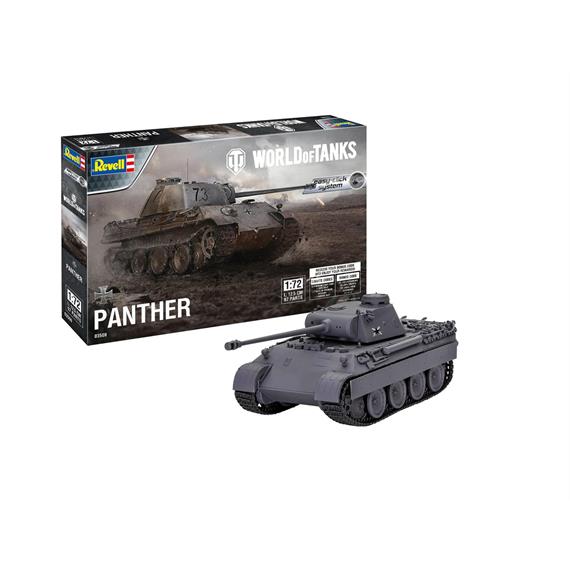 Revell 03509 Panther Ausf. D "World of Tanks", Massstab 1:72