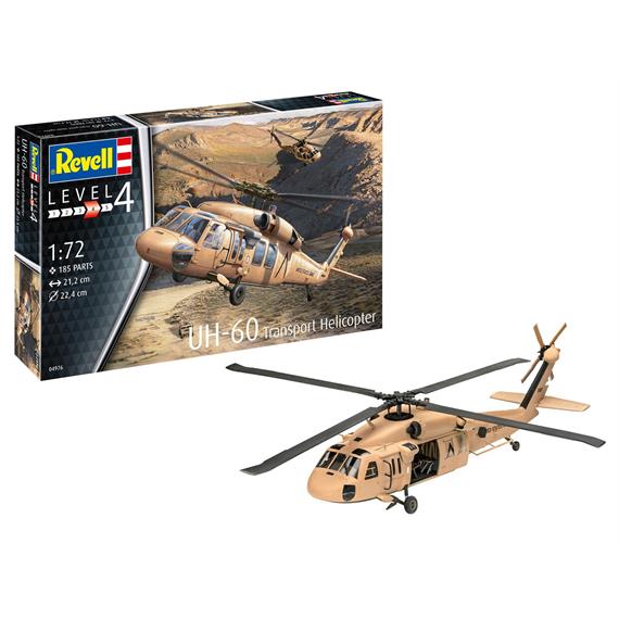 Revell 04976 UH-60 Transport Helicopter, 1:72