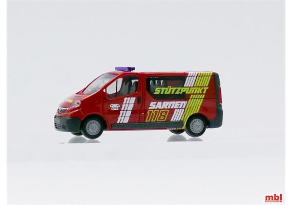 Rietze 51287 Opel Vivaro Stützpunktfeuerwehr Sarnen - H0 (1:87) | Bild 1