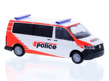 Rietze 53909 Polizei Wallis Volkswagen T6.1 - H0 (1:87)