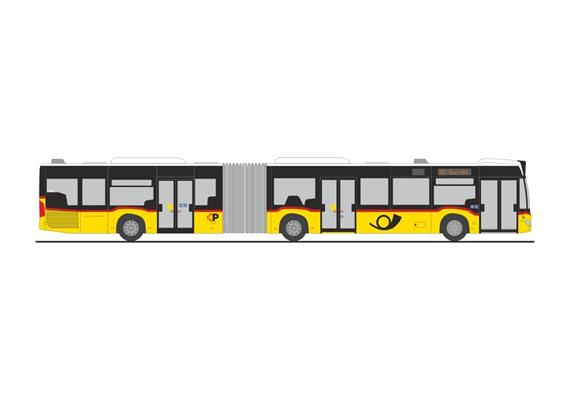 Rietze 68837 MB Citaro G'11 Die Post Schweiz - H0 (1:87)
