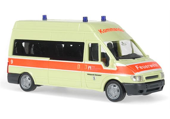 Rietze Ford Transit 06 Stützpunkt Feuerwehr Diesldorf HO