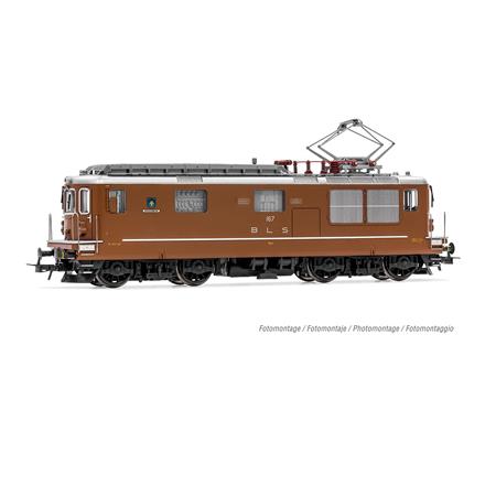 Rivarossi 2958S BLS E-Lok Re 4/4 167 Ausserberg, kurze Version, DC 2L, digital/Sound - H0