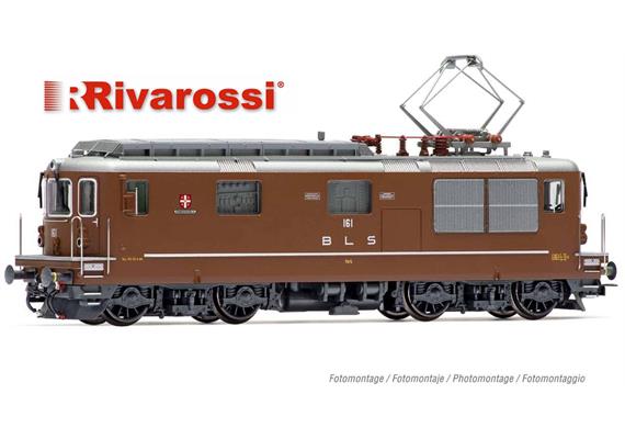 Rivarossi HR2812S BLS E-Lok Re 4/4 161 Domodossola Ep.IV-V, DC, DCC mit Sound