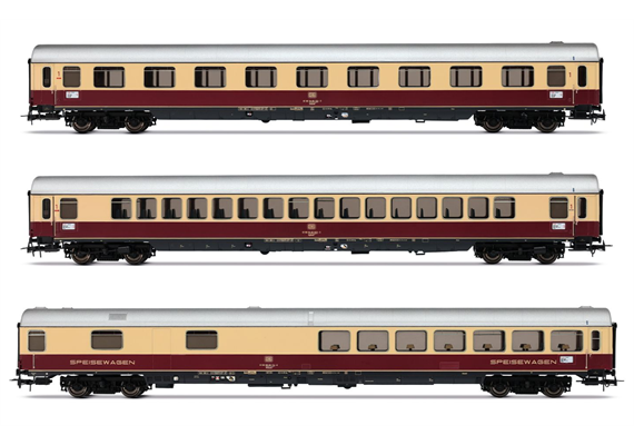 Rivarossi HR4306 DB 3 TEE-Wagen Helvetia 2x A und 1 x WR Ep IV - H0 (1:87) | Bild 1