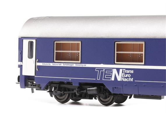 Rivarossi HR4334 SBB TEN-Schlafwagen MU 64 mit Schürze TEN Ep. IV - H0 (1:87) | Bild 3