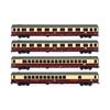 Rivarossi HR4347 DB 4er-Set 2 TEE Rheingold 1983 WGmh Apmz 2x Avmz) Ep.IV - H0 (1:87)