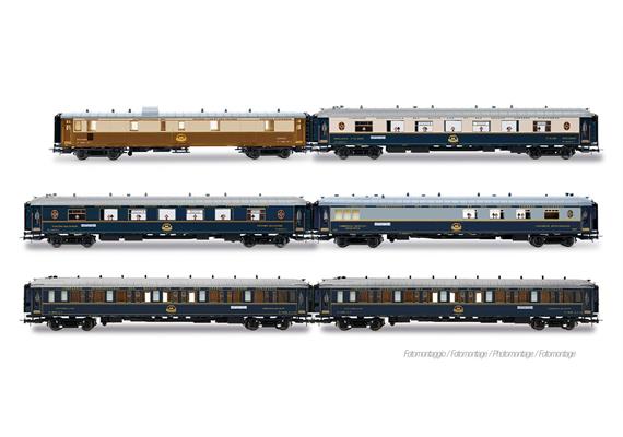 Rivarossi HR4423 Intraflug/CIWL 6-teiliges Set 50 Jahre Nostalgie-Istanbul-Orient-Express