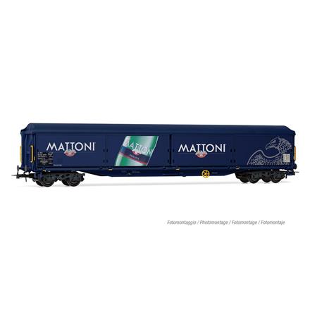 Rivarossi HR6651 CH-AHD, 4-achsiger Schiebewandwagen Habils-vy, MATTONI - H0 (1:87)