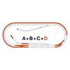Roco 42022 ROCO LINE Gleisset D, Gleise mit Bettung - H0 (1:87)