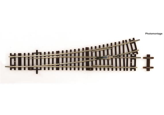Roco 42442 Weiche links Wl15 ohne Antrieb (Ersetzt Nr. 42440) - H0 (1:87)