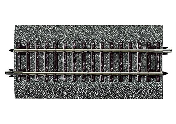 Roco 42512 Gerade G1/2, 115mm, Gummibettung - H0 (1:87)