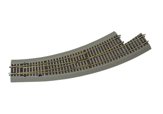 Roco 42574 Bogenweiche links BWL R5/6 (Gummibettung) - H0 (1:87)