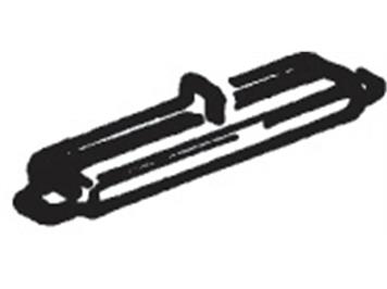 Roco 42611 Kunstoff-Isolierschienenverbinder, 24 Stück - H0 (1:87)