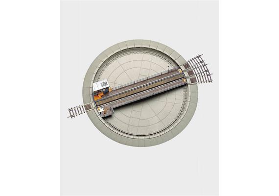 Roco 42615 ROCO LINE-Drehscheibe mit Elektroantrieb und Steuergerät - H0 (1:87)