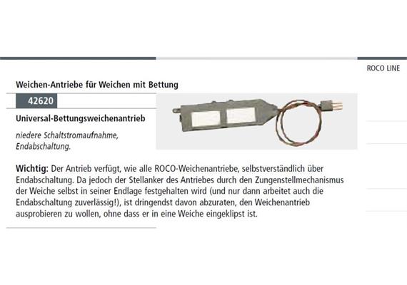 Roco 42620 Antrieb für Gummibettungs-Weichen - H0 (1:87) | Bild 2