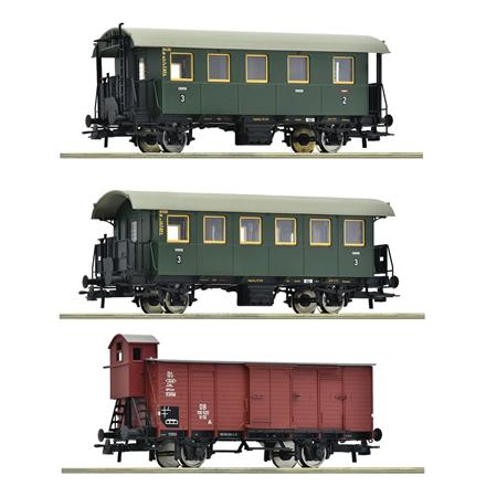 Roco 6200040 3-tlg. Set: Nebenbahnzug, DB - H0 (1:87)