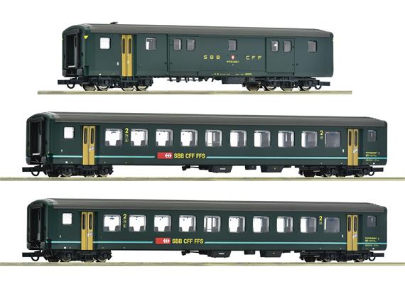 Roco 6200090 3-tlg. Wagenset 1 „IR 1617“, SBB Interregiozug - H0 (1:87)