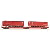 Roco 6200168 Doppeltaschen-Gelenkwagen T3000e, DB AG - H0 (1:87)