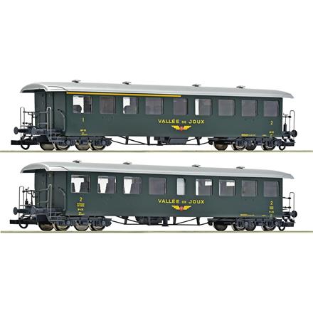 Roco 6200198 2-tlg. Set: Seetalbahnwagen, PB, "Vallée de Joux", CH - H0 (1:87)
