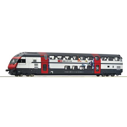 Roco 6210218 SBB Doppelstock-Steuerwagen "IC 2000", DC 2L analog & digital - H0 (1:87)