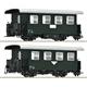 Roco 6240005 2-tlg. Set: Schmalspur-Personenwagen, ÖBB - H0e