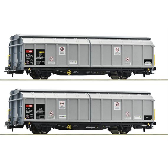 Roco 6600027 2-tlg. Set: Schiebewandwagen, SBB Cargo - H0 (1:87)