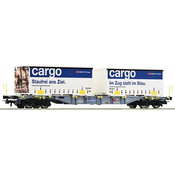 Roco 6600028 Containertragwagen Gattung Sgnss, SBB Cargo - H0 (1:87)